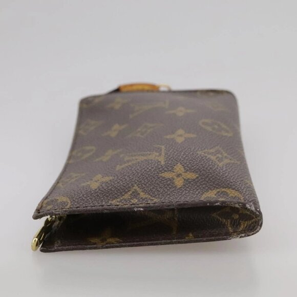 LOUIS VUITTON Monogram Bucket PM Accessory Pouch LV Auth 108707 - Picture 8 of 16